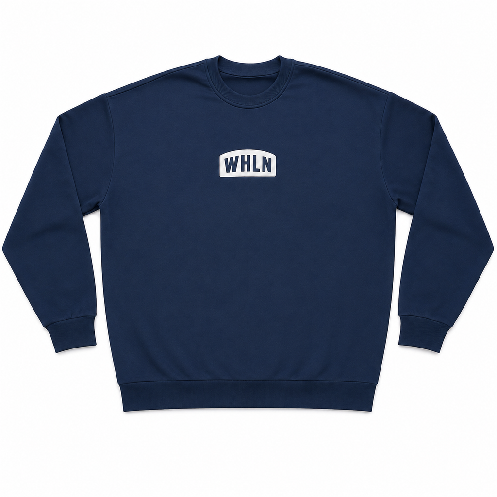 WHLN Tiki Bar Crewneck - Navy