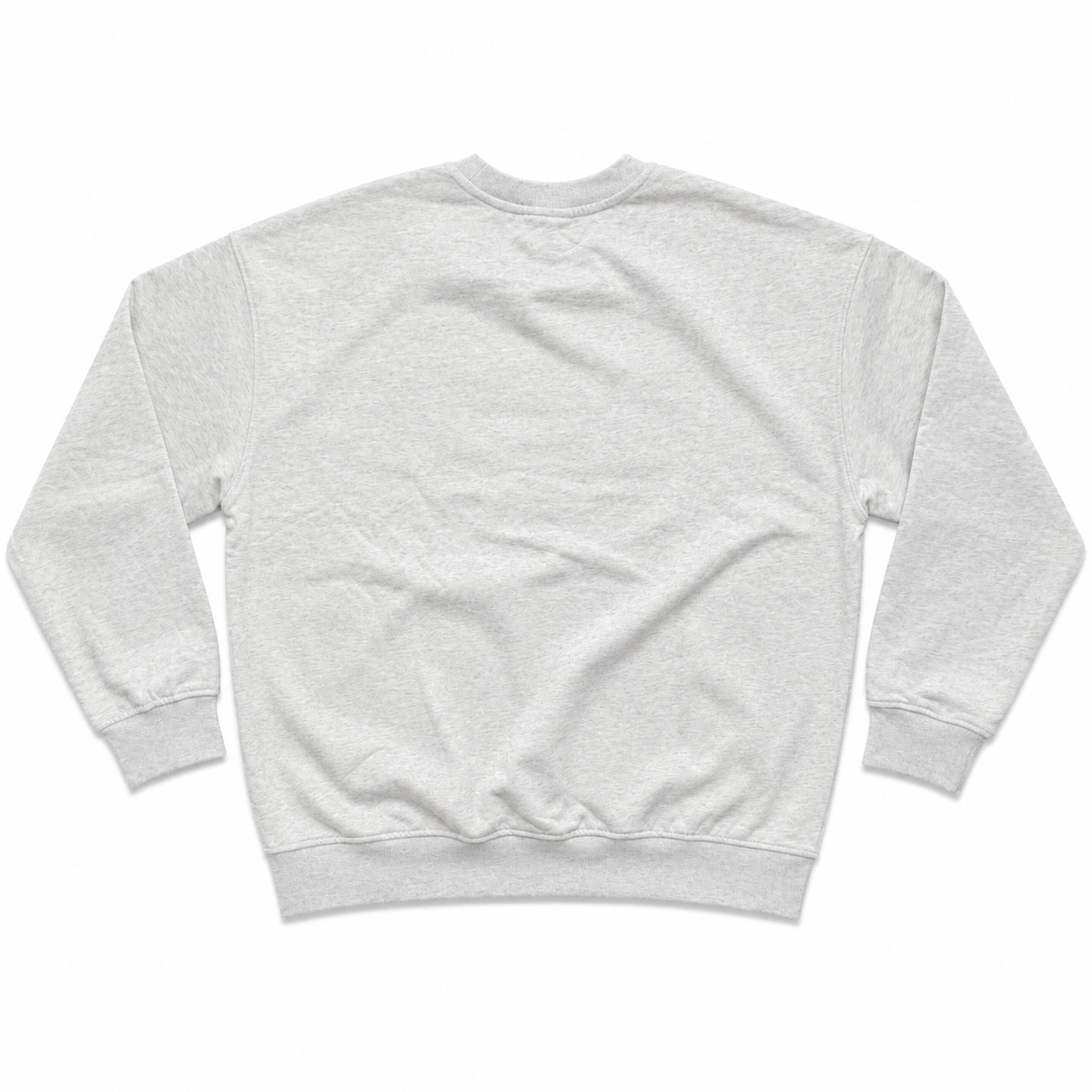 WHLN EST. 2024 Embroidered Crewneck - Ash/Maroon