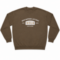 WHLN EST. 2024 Embroidered Crewneck - Brown