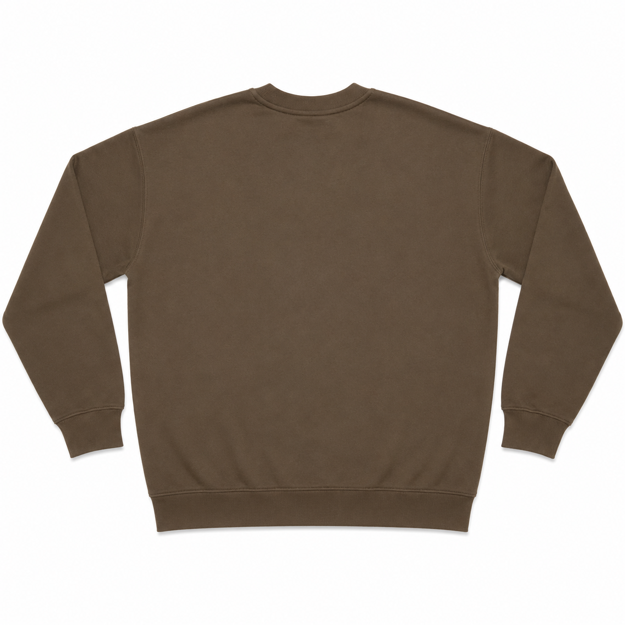WHLN EST. 2024 Embroidered Crewneck - Brown