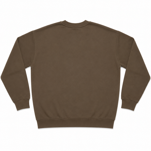 WHLN EST. 2024 Embroidered Crewneck - Brown